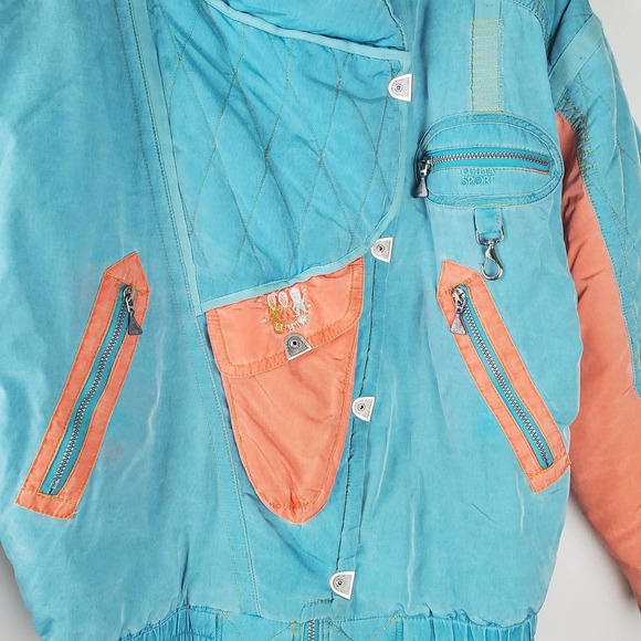 Vintage Retro snow magic Luhta sport Jacket Sz 40 - Picture 4 of 9